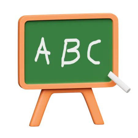 Abc Board  3D Icon