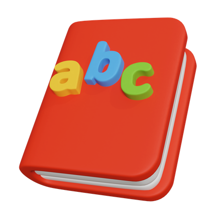 ABCブック  3D Icon