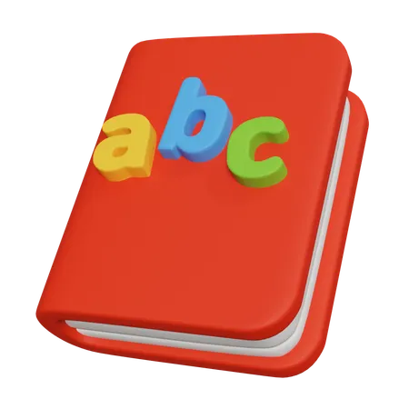 ABCブック  3D Icon