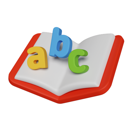 Abc Book  3D Icon