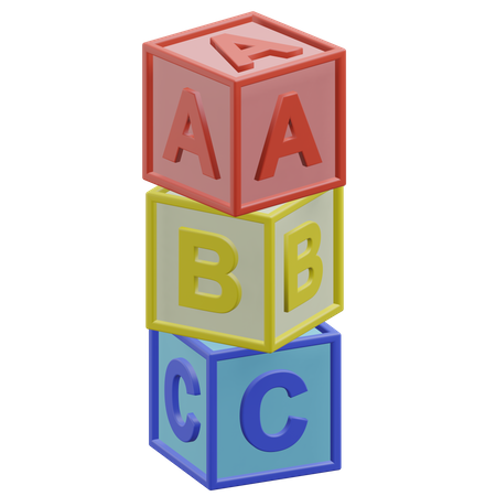 Abc Cubes  3D Icon