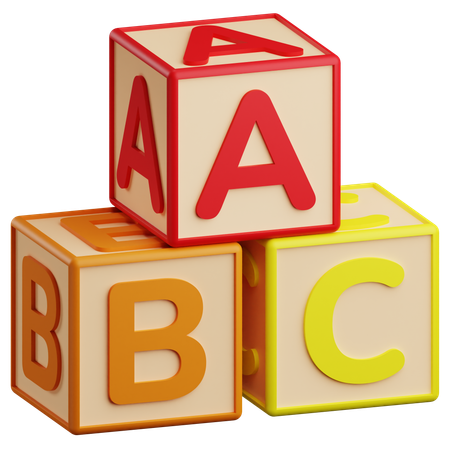 ABC Letter  3D Icon