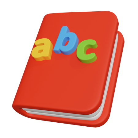 Libro abc  3D Icon