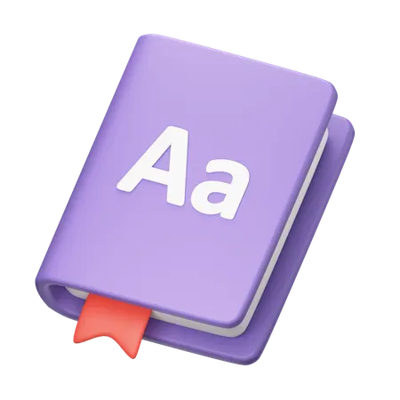 Livre abc  3D Icon