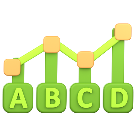 Abcd Analysis  3D Icon