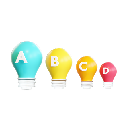 Abcd Grph  3D Illustration