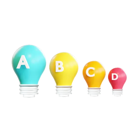 Abcd Grph  3D Illustration