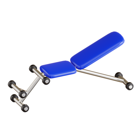 Abdominal Bench  3D Icon