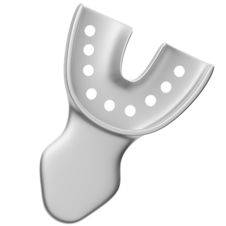 Abdrucklöffel  3D Icon
