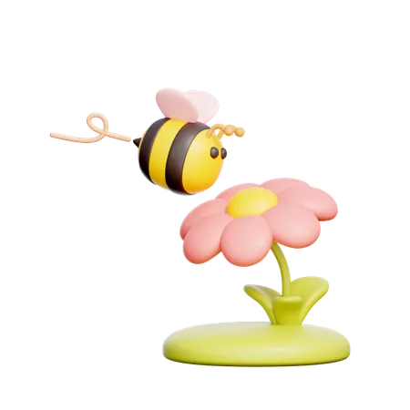 Abeille  3D Icon