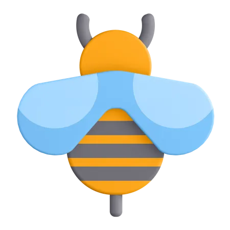 Abeille  3D Illustration