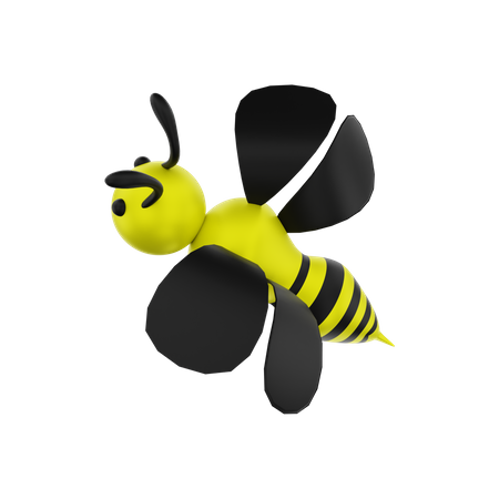 Abeille  3D Illustration