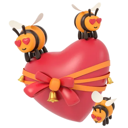 Abeille  3D Illustration