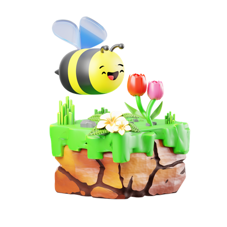 Abeille  3D Icon