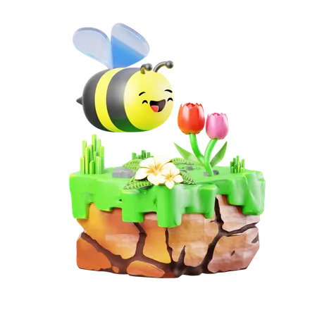 Abeille  3D Icon