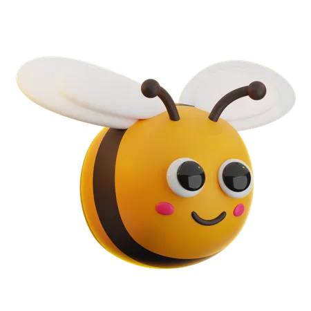 Linda abeja  3D Icon