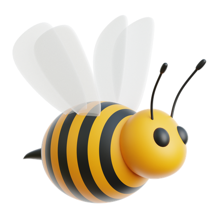 Miel de abeja  3D Icon