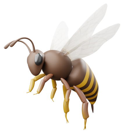 Abelha  3D Icon
