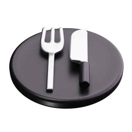 Abendessen  3D Icon