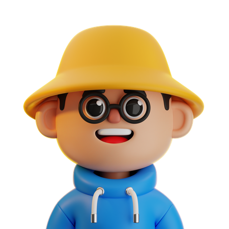 Abenteuerjunge  3D Icon
