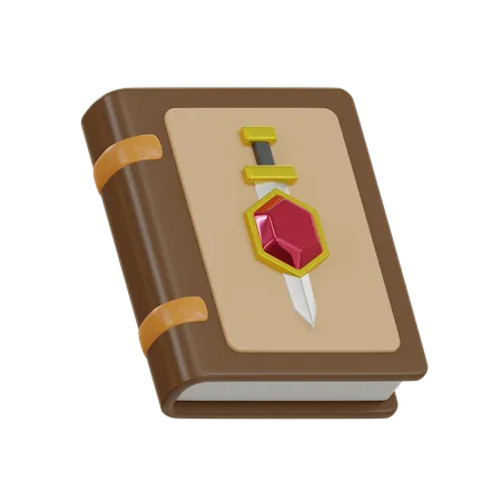 Abenteuerbuch  3D Icon