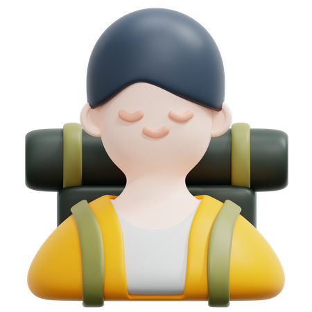 Abenteurer  3D Icon