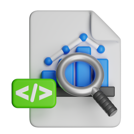 Abfrageanalyse  3D Icon
