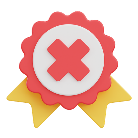 Abgelehnt  3D Icon