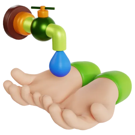 Ablución  3D Icon