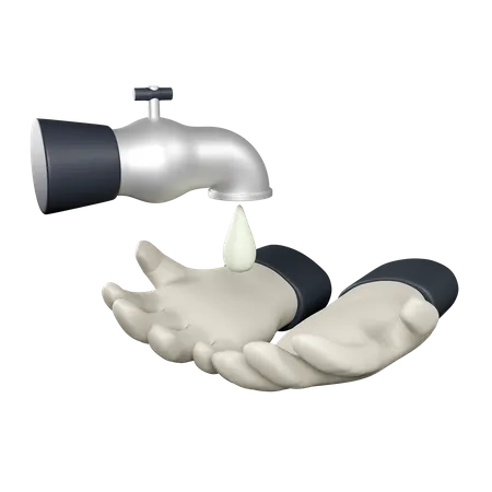 Ablución  3D Icon