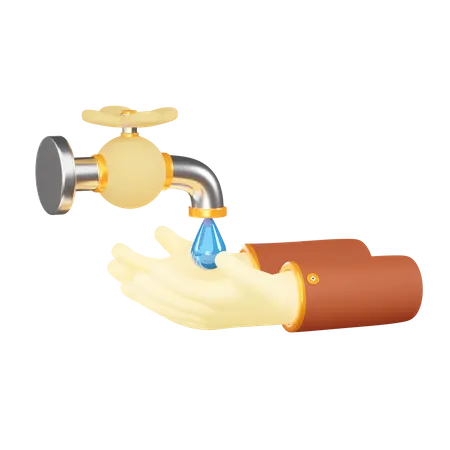 Ablución  3D Icon