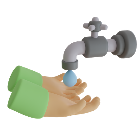 Ablución  3D Icon
