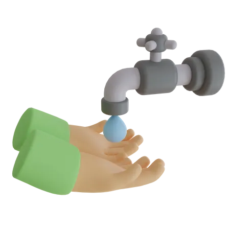 Ablución  3D Icon