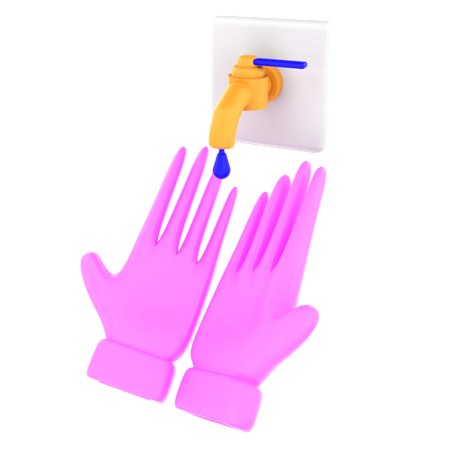 Wudu  3D Icon