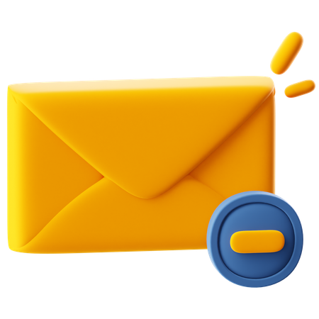 E-Mail abbestellen  3D Icon