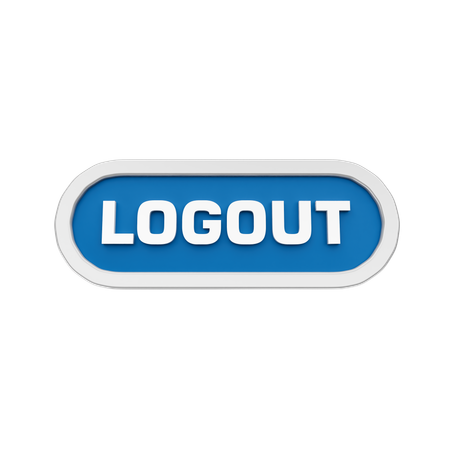 Ausloggen  3D Icon