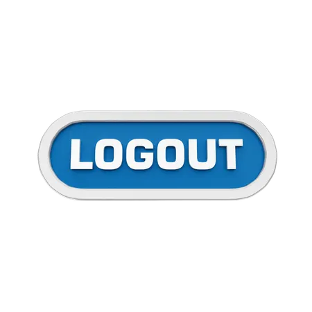 Ausloggen  3D Icon