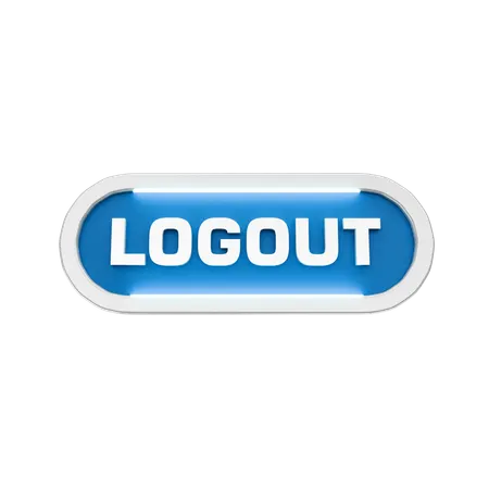 Ausloggen  3D Icon