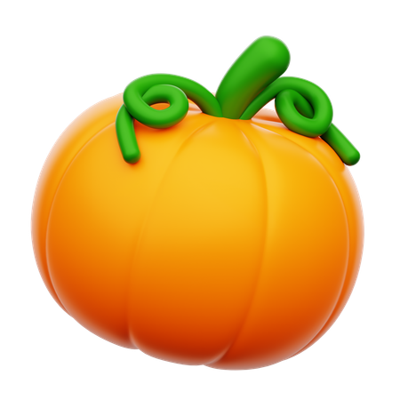 Abóbora  3D Icon