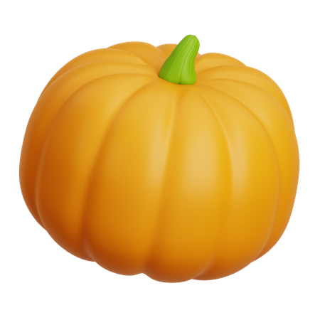 Abóbora  3D Icon