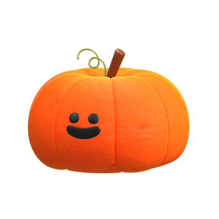 Abóbora  3D Icon