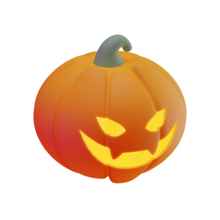 Abóbora  3D Icon
