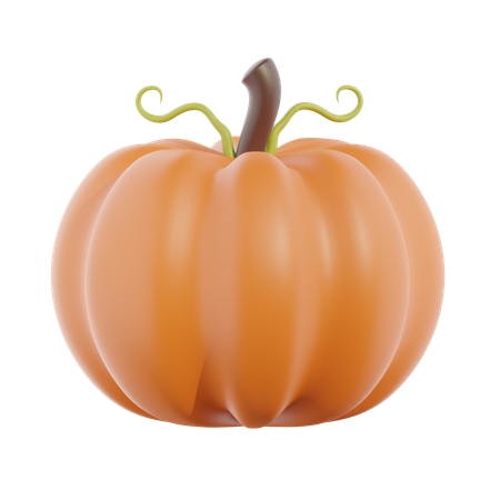 Abóbora  3D Icon
