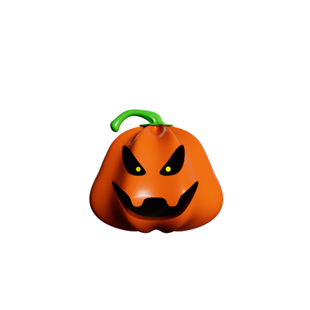 Abóbora de Halloween  3D Icon