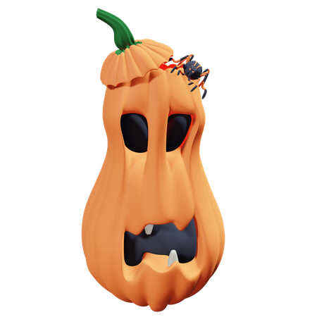 Abóbora de Halloween  3D Icon