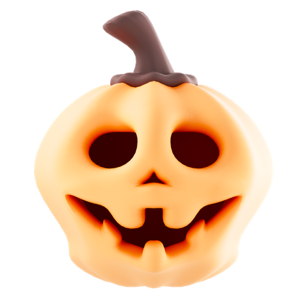 Abóbora de Halloween  3D Icon