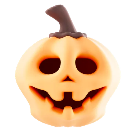 Abóbora de Halloween  3D Icon