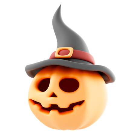 Abóbora de Halloween  3D Icon