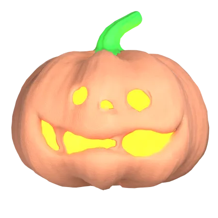 Abóbora de Halloween  3D Icon