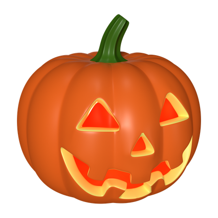 Abóbora de Halloween  3D Icon